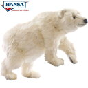 HANSA 5259 ホッキョクグマ48 全長:48cm POLAR BEAR BH5259 ぬいぐるみ ハンサ クリスマス 誕生日 プレゼント 動物 犬 猫 鳥 うさぎ ペンギン アニマル 置物 人形 フィギュア KOESEN ケーセン カロラータ 大きい マスコット 実物大 大型
