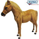HANSA 5450 パロミノ(コ)108 全長:108cm PALOMINO FOAL BH5450 ぬいぐるみ ハンサ クリスマス 誕生日 プレゼント 動物 犬 猫 鳥 うさぎ ペンギン アニマル 置物 人形 フィギュア KOESEN ケーセン カロラータ 大きい マスコット 実物大 大型