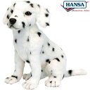 HANSA 6724 ダルメシアン28 全長:28cm DALMATIAN JACQU BH6724 ぬいぐるみ ハンサ クリスマス 誕生日 プレゼント 動物 犬 猫 鳥 うさぎ ペンギン アニマル 置物 人形 フィギュア KOESEN ケーセン カロラータ 大きい マスコット 実物大 大型