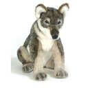 HANSA 子オオカミ30 H30(cm) 5468 ぬいぐるみ ハンサ 子狼 クリスマス 誕生日 プレゼント 動物 犬 猫 鳥 うさぎ ペンギン アニマル 置物 人形 フィギュア KOESEN ケーセン カロラータ 大きい マスコット 実物大 大型