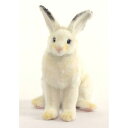 HANSA 白ウサギ21 L21(cm) 5842 ぬいぐるみ ハンサ うさぎ 兎 クリスマス 誕生日 プレゼント 動物 犬 猫 鳥 うさぎ ペンギン アニマル 置物 人形 フィギュア KOESEN ケーセン カロラータ 大きい マスコット 実物大 大型