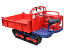 【プレミア保証付き!!】運搬車 筑水キャニコム クローラー運搬車 BK64RTDP 【500キロ積載】 【箱形三方開】 【油圧ダンプ】 動力運搬車 【送料無料・組立試運転済み】