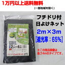 日よけネット フチドリ付タイプ2m×3m 【遮光率