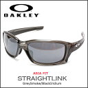 オークリー サングラス OAKLEY ストレートリンク STRAIGHTLINK アジアンフィット グレースモーク Grey Smoke/Black Iridium oky-cj
