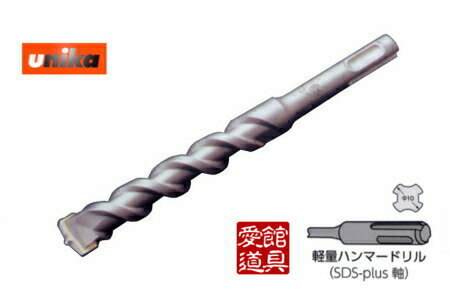 【ユニカ】TT-8.5mm×160mm　チップトップSDSビット　コンクリートドリル