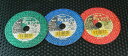 【レヂトン】125mm×2.5厚×22穴 青(厚物金属用)EXシリーズ 切断砥石 10枚入
