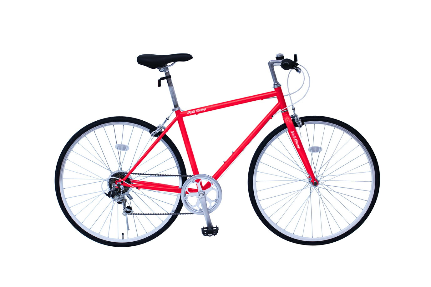 【在庫限り】FIELD CHAMP 700Cクロスバイク6段ギア レッド MG-FCP700CF-RD[フィールドチャンプ 自転車][ミムゴ MIMUGO][激安自転車 通販]05P27May16の画像