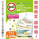 不織布5層マスク*2,520枚 立体/プリーツ/グラフト・シャットフィルター用