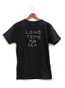 PLEASANT(プレザント)/ LONG TIME NO SEA TEE Col.BLACK/ T-02-B