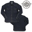 《SAMURAI JEANS/サムライジーンズ》デニムウエスタンシャツLot.SWD-L01【サムライジーンズ定番品】 *送料無料