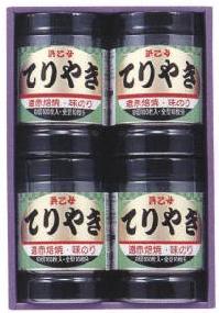 浜乙女　味のり（海苔）てりやき4本詰め＜※【出産内祝い・お返し・ギフト・結婚式引き出物・結婚内祝い・快気祝い・法事引き出物・香典返し】＜※＞
