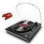 【送料込】【純正交換針(1個)セット】ION AUDIO Air LP ピアノブラック Bluetooth対応 レコードプレーヤー【smtb-TK】