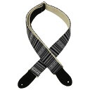 【メール便・送料無料・代引不可】Pete Schmidt ピートシュミット PSC-104 Black & White Inca ぺルビアン・ファブリック ギターストラップ【smtb-TK】