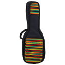 【送料込】Pete Schmidt ピートシュミット UK-101-6 Accented Peruvian Cloth - Reggae Inca ぺルビアン・ファブリック使用 ソプラノウクレレ用バッグ【smtb-TK】
