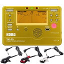 【メール便・送料無料・代引不可】KORG コルグ TM-50-GD + CM-300 チューナー/メトロ
