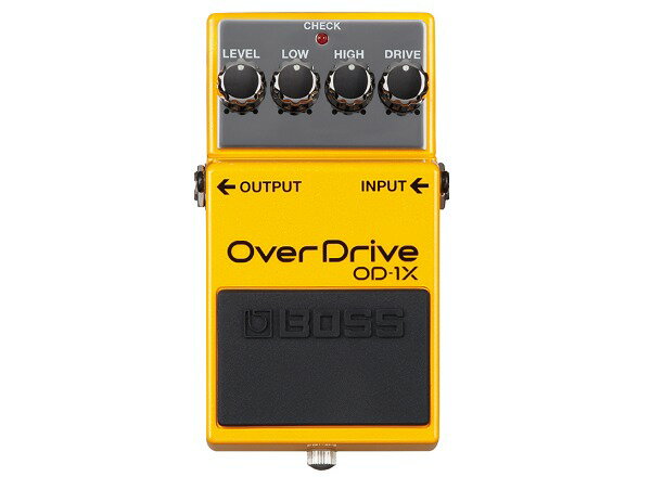 【ポイント10倍】【送料込】BOSS/ボス OD-1X/Overdrive 従来の歪みエフェクトの弱点を克服した最先端のオーバードライブ【smtb-TK】