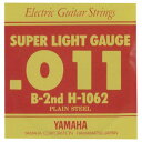【メール便・送料無料・代引不可】【2弦×12本】ヤマハ YAMAHA H-1062×12 エレキ弦/スーパーライト/2弦×12(H1062)【smtb-TK】
