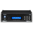 【送料込】TEAC/ティアック PD-301-B CDプレーヤー/FMチューナー ワイドFM、USBメモリ音楽再生対応【smtb-TK】
