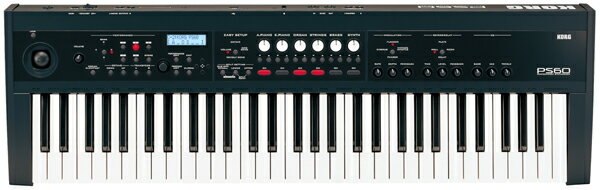 【送料込】【ケース+X型スタンド+ダンパーペダル付】KORG/コルグ PS60 シンセサイザー