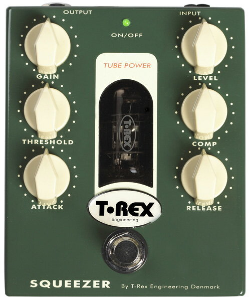 【送料込】【CANAREシールド付】T-REX/ティーレックス SQUEEZER ベース用コンプレッサー 専用アダプター付属【smtb-TK】