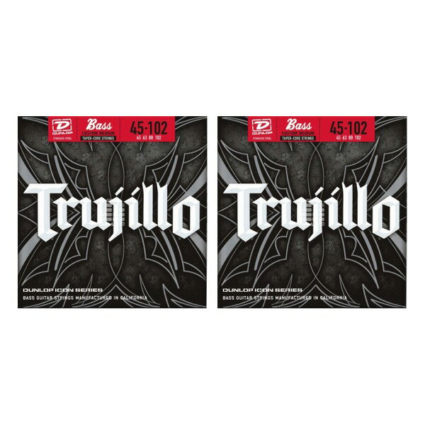 【メール便・送料無料・代引不可】Dunlop/ダンロップ RTT2004×2セット Robert Trujillo(Metallica)モデル MEDIUM[45-102]【smtb-TK】