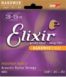 【メール便・送料無料・代引不可】ELIXIR/エリクサー 16052 アコギ弦フォースファーブロンズ x12セット