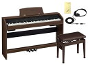 【ポイント6倍】【送料込】【愛曲クロス付】【純正ヘッドホン+高低自在イス付】CASIO/カシオ PX-760BN Privia プリヴィア 電子ピアノ【配送のみ/組立・設置無し】【smtb-TK】