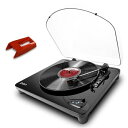 【ポイント2倍】【送料込】【純正交換針(1個)セット】ION AUDIO Air LP ピアノブラック Bluetooth対応 レコードプレーヤー【smtb-TK】