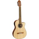 【送料込】【ケース付】Valencia バレンシア VC304CE ピックアップ搭載 エレガット クラシックギター 【smtb-TK】