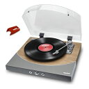 【送料込】【純正交換針(1個)セット】ION AUDIO Premier LP NAT Natural スピーカー内蔵 Bluetooth対応 オールインワン ターンテーブル レコードプレーヤー【smtb-TK】