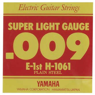 【送料込】【メール便】YAMAHA/ヤマハ H-1061×6 エレキ弦/スーパーライト/1弦×6(H1061)