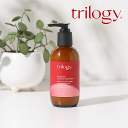 【最大3,000円OFFクーポン】トリロジー <strong>クレンジングクリーム</strong> 200ml　trilogy 【正規品】 スキンケア 肌荒れ 植物オイル ローズヒップオイル 保湿 保湿クリーム NATURE <strong>オーガニック</strong> <strong>オーガニック</strong>認証取得 ナチュラル