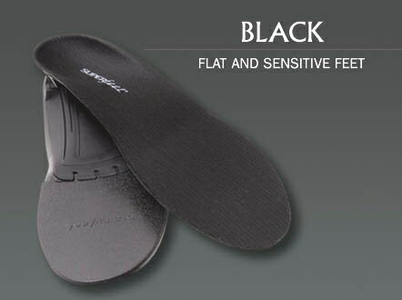 SUPER feet [ TRIM FIT BLACK ]スーパーフィート インソール トリムフィット ブラック 