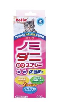 ペティオノミ・ダニ取りスプレー　猫用　200ml...:aimu:10009799