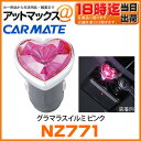 NZ771カーメイト CARMATE グラマラスイルミ ピンク 12V車用 車内イルミネーション シガーソケットアクセサリー 【ゆうパケット不可】
