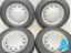 185/70R14 ダンロップ ウィンターマックス WM02 　 JECT 14x5.0 100/114.3-4穴 中古タイヤ スタッドレスタイヤ ホイールセット 4本セット