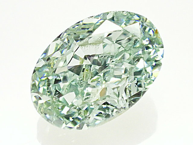 1．00ct　FANCY　BLUISH　GREEN　I1　GIA　グリーンダイヤモンド　ルース
