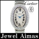 【Cartier】カルティエ ミニ ベニュワール ダイヤベゼ...