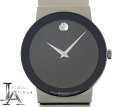 【スーパーSALE10%オフ!】【MOVADO】モバード 99-C6-1881 ブラック文字盤 SS ステンレス ボーイズ クォーツ【中古】【腕時計】