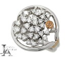 【DAMIANI】ダミアーニ ダイヤモンド 1.06ct サークル 円 丸 リング 14号 K18WG/K18PG(750刻印) ホワイトゴールド ピンクゴールド【中古】RZR.T