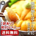 無添加 生ばふんうに 訳あり品 北方四島産(ロシア) 塩水パ...