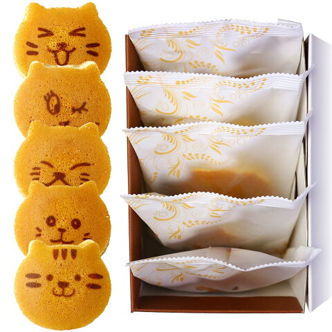 ねこのお菓子 どらネコ 猫どら焼き 5個入り 小豆餡 ギフト箱入 短納期 | かわいい 猫 誕生日プレゼント どら焼き 還暦 祝い プチギフト 米寿 喜寿 内祝い 80歳 お祝い 傘寿 古希 動物 アニマル 子供 お菓子 卒寿 長寿祝い スイーツ 祖母 プレゼント ありがとう 敬老の日