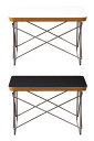 【送料無料】Eames〔イームズ〕 LTR〔WIRE BASE TABLE〕モダンローテーブルホワイト ブラック