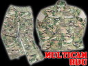 【サバゲ戦闘服】迷彩服 BDU 上下セット マルチカム