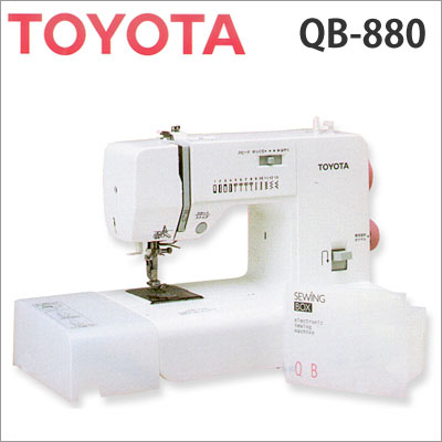 TOYOTA(トヨタ）　アイシン精機 電子ミシン QB-880 キュートなコンパクトミシン...:airhope:10051314