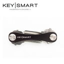 KEYSMART2.0(キースマート2.0) STANDARD EX1 BLACK ブラック アメリカ製 鍵 キーホルダー おしゃれ カギ かぎ キーケース キーリング キーカバー ストラップ 車 バイク 自転車 家鍵 made in usa ブランド 収納 メンズ レディース
