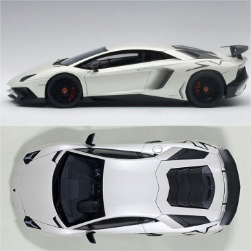 ランボルギーニ Lamborghini アヴェンタドール Aventador LP750-4 SV LP750-4SV 1/18 スケール ミニカー スーパーカー オートアート AUTOart ダイキャスト モデル パール・ホワイト 74555 ギフト プレゼント【送料無料】