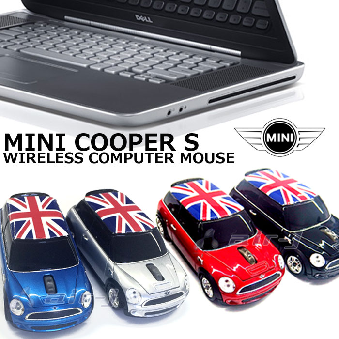 車型 マウス MINI 正規ライセンス品　MINI COOPER S ワイヤレス　コンピュ…...:airs-japan:10005187