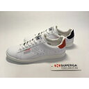 【SUPERGA/スペルガ】EFGLU イエフグル 4832 901(ホワイトレッドネイビー)スニーカー ヒール左右色違いタイプ スタンスミスタイプ ウォーキング