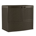 【収納/テーブル/ベランダ】テーブルキャビネット VDB19500【屋外 ベランダ 家庭用 ベランダ収納】